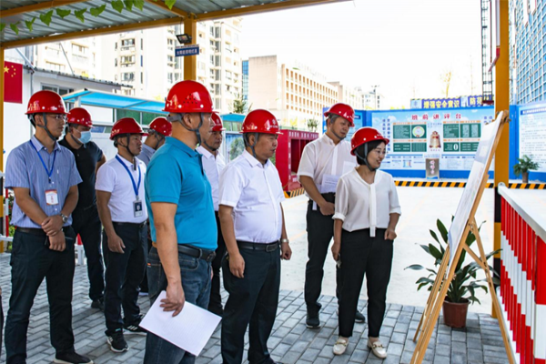 蓮都區2022年質量月活動暨“樣板引路，全面提升質量安全水平”現場觀摩會在浙江中立建設承建項目召開